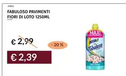 Prezzemolo e Vitale Fabuloso pavimenti fiori di loto offerta