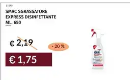 Prezzemolo e Vitale Smac sgrassatore express disinfettante offerta