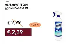 Prezzemolo e Vitale Quasar vetri offerta