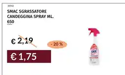 Prezzemolo e Vitale Smac sgrassatore candeggina spray offerta