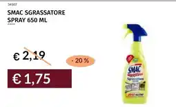 Prezzemolo e Vitale Smac sgrassatore offerta