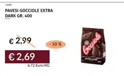 Prezzemolo e Vitale Pavesi Gocci ole Extra Dark offerta