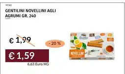 Prezzemolo e Vitale Gentilini Novellini agli agrumi offerta