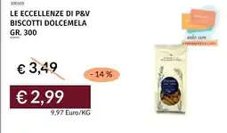 Prezzemolo e Vitale Biscotti dolcемela offerta