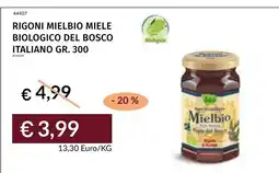 Prezzemolo e Vitale Rigoni Mielbio miele biologico del bosco italiano offerta
