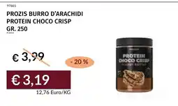 Prezzemolo e Vitale Prozis burro d'arachidi protein choco crisp offerta