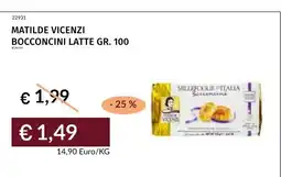 Prezzemolo e Vitale Bocconcini latte Matilde Vicenzi offerta