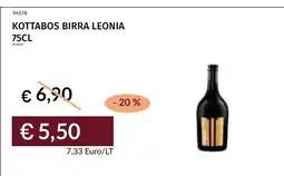 Prezzemolo e Vitale Kottabos birra Leonia offerta