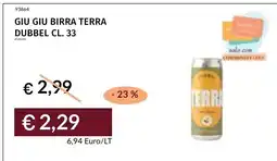 Prezzemolo e Vitale Giu Giu Birra Terra Dubbel offerta