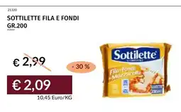 Prezzemolo e Vitale Sottilette Fila e Fondi offerta