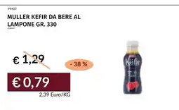 Prezzemolo e Vitale Muller kefir da bere al lampone offerta