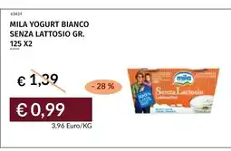 Prezzemolo e Vitale Mila yogurt bianco senza lattosio offerta