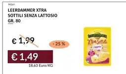 Prezzemolo e Vitale Leerdammer Xtra Sottili senza lattosio offerta