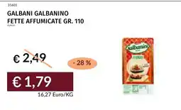 Prezzemolo e Vitale Galbanino fette affumicate offerta