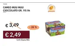 Prezzemolo e Vitale Cameo muu muu cioccolato offerta