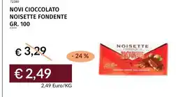 Prezzemolo e Vitale Novi cioccolato noisette fondente offerta
