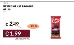 Prezzemolo e Vitale Nestlé Kit Kat Brownie offerta