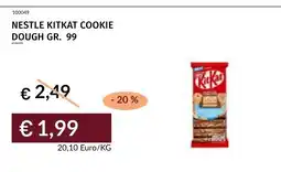 Prezzemolo e Vitale Nestlé KitKat Cookie Dough offerta