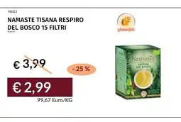 Prezzemolo e Vitale Namaste tisana respiro del bosco offerta