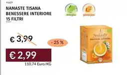 Prezzemolo e Vitale Namaste tisana benessere interiore offerta