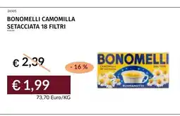 Prezzemolo e Vitale Bonomelli camomilla setacciata offerta