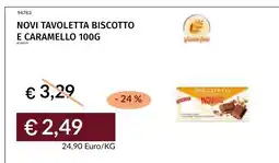 Prezzemolo e Vitale Novi Tavoletta Biscotto e Caramello offerta