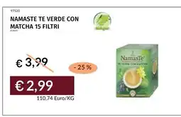 Prezzemolo e Vitale Namaste te verde con matcha offerta