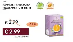 Prezzemolo e Vitale Namaste Tisana Puro Rilassamento offerta