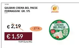 Prezzemolo e Vitale Galbani Crema Bel Paese Formaggini offerta