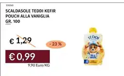 Prezzemolo e Vitale Scaldasole Teddi kefir pouch alla vaniglia offerta