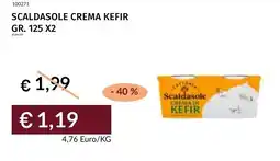 Prezzemolo e Vitale Scaldasole crema kefir offerta