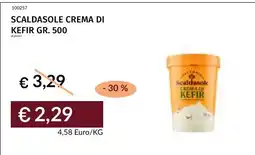 Prezzemolo e Vitale Scaldasole crema di kefir offerta