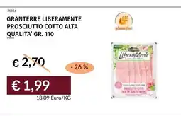 Prezzemolo e Vitale Prosciutto cotto alta qualità LiberaMente offerta