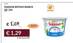 Prezzemolo e Vitale Sojasun Bifidus Bianco offerta