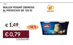 Prezzemolo e Vitale Muller Yogurt Cremoso al Pistacchio offerta