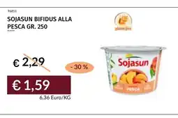 Prezzemolo e Vitale Sojasun bifidus alla pesca offerta