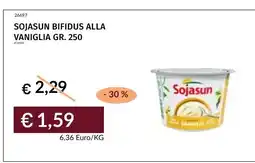 Prezzemolo e Vitale Sojasun bifidus alla vaniglia offerta