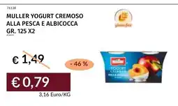 Prezzemolo e Vitale Muller Yogurt cremoso alla pesca e albicocca offerta