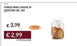 Prezzemolo e Vitale Fungo mini lingue di suocera offerta
