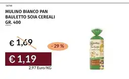 Prezzemolo e Vitale Mulino Bianco Pan Bauletto Soia Cereali offerta