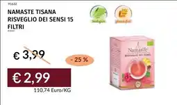 Prezzemolo e Vitale Namaste tisana risveglio dei sensi offerta