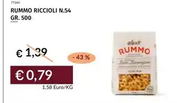 Prezzemolo e Vitale Rummo riccioli n.54 offerta