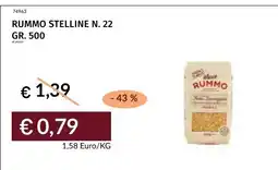 Prezzemolo e Vitale Rummo stelline n. 22 offerta