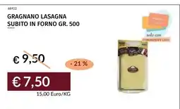 Prezzemolo e Vitale Gragnano lasagna subito in forno offerta