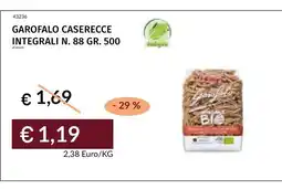 Prezzemolo e Vitale Garofalo caserecce integrali offerta