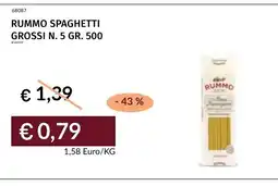 Prezzemolo e Vitale Rummo spaghetti grossi n. 5 offerta