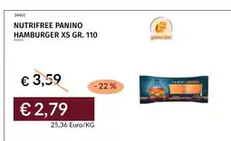 Prezzemolo e Vitale Nutrifree panino hamburger offerta