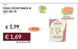 Prezzemolo e Vitale Figuli Ceciri snack ai ceci offerta