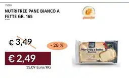 Prezzemolo e Vitale Nutrifree pane bianco offerta