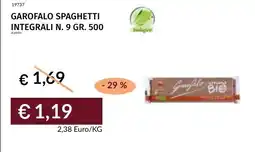 Prezzemolo e Vitale Garofalo spaghettini integrali offerta